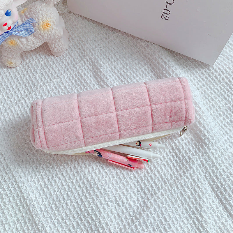 Wholesale Large Capacity Plush Pen Bags
